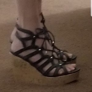 Brash wedge heels
